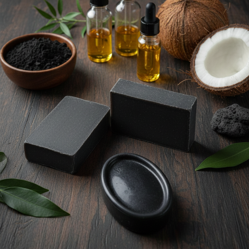 CHARCOAL HERBAL SOAP