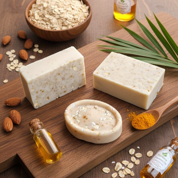 OATS & ALMOND OIL HERBAL SOAP