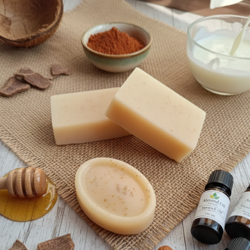 MULTANI MITTI HERBAL SOAP with OUD AROMA