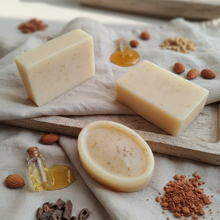 MULTANI MITTI HERBAL SOAP with OUD AROMA