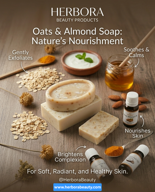 OATS & ALMOND OIL HERBAL SOAP